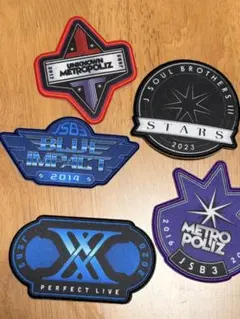 JSB FOREVER ～ONE～ ワッペン　5種セット