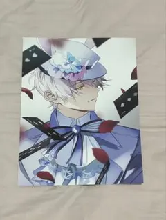 ツキウタ 霜月隼　ブロマイド イラストカード　ラビットキングダム