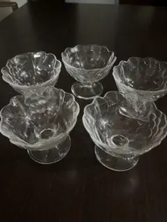 未使用美品】HOYAクリスタル 花型小鉢 5客セット＊箱付き - メルカリ