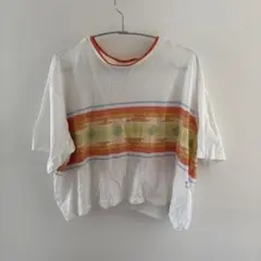 BILLABONG × Wrangler クロップドTシャツ