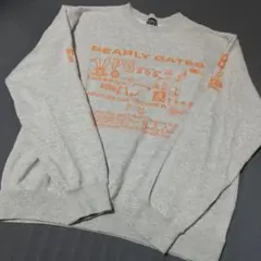 PEARLY GATES クルーネック トレーナー グレーのサムネイル
