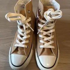新品未使用Converse ブラウン ベージュ ハイカットスニーカー