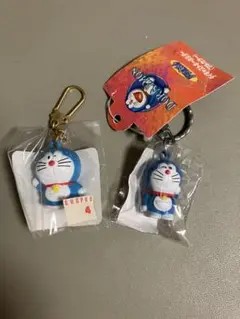 レトロ　ドラえもんキーホルダー2点セット