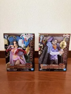 ワンピース DXF フィギュア ハンコック クロコダイル 2体セット