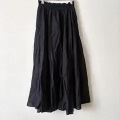 WONDERFUL WORLD ロングスカート　綿ローン　ペチコート　黒 WONDERFUL WORLD ロングスカート 綿ローン ペチコート 黒 - メルカリ