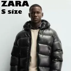 ✨️完売品✨️ZARA ダウンジャケット　100%フェザーパフ　撥水加工