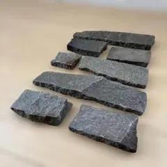 천연석 랜덤 스톤 페이빙 스톤 가든 스톤 DIY 8종 세트 약 5kg
