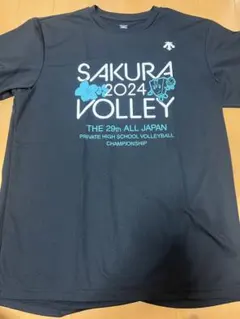 DESCENTE SAKURA VOLLEY 2024 半袖シャツ