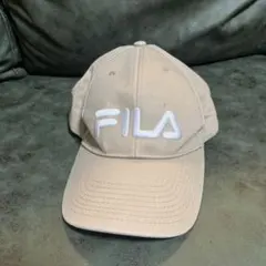 FILA キャップ ベージュ