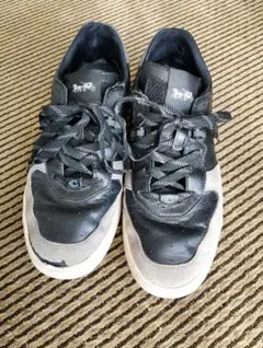 COACH スニーカー ブラック/グレー 約26cm