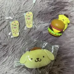 ポムポムプリン ガチャガチャ 2点セット