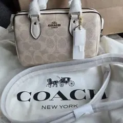 COACH 2wayハンドバッグ　ミニ ローアン クロスボディバッグ