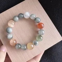 天然石　パワーストーン　希少極上品質　ラビットヘア　ブレスレット