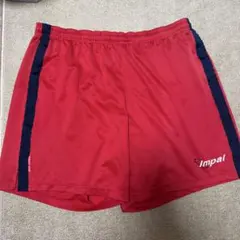 Impal ハンドボールパンツ レッド XOサイズ