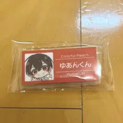 カラフルピーチ ゆあんくん トレーディング名札バッジ