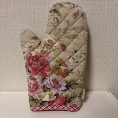 ローラアシュレイミトン　花柄のサムネイル