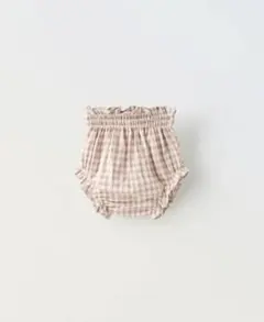 ZARA BABY ギンガムチェックアンダーパンツ　3-6M