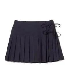 Ray BEAMS プリーツ ダブル リボン ミニスカートのサムネイル