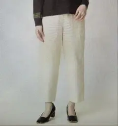 GIANNI LO GIUDICE　の冬向きスエードライクなベイカーパンツ