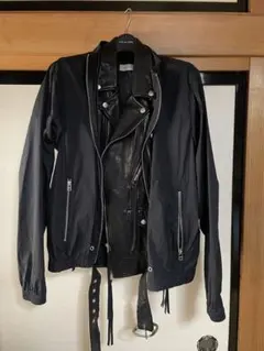 BED j.w FORD ダブル　ライダースジャケット サイズ　1 中古・古着通販】BED J.W. FORD (ベッドフォード) ホースレザーダブル