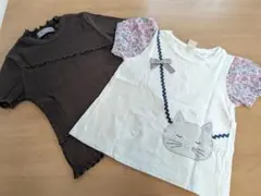 プティマイン　ネコポシェットTシャツ　他 2点セット