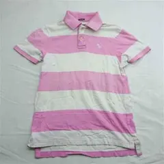 ★アバクロンビー＆フィッチ ボーダーポロシャツ L メンズ
