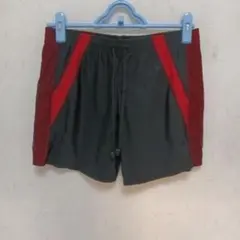 メンズ 水泳パンツ ブラック×レッドのサムネイル