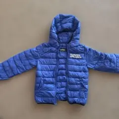 DIESEL キッズ ダウンコート 青
