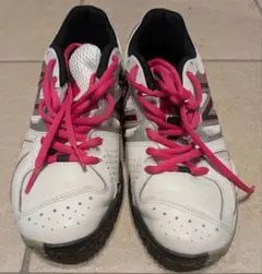 New Balance テニスシューズ 女性用 ホワイト/ピンク