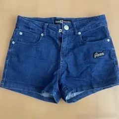 シスタージェニィ ロゴ入 ダークブルー ショートパンツ 160