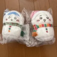 ちいかわ　一番くじ　コンビニ　2025 冬　E賞　ハチワレ　マスコット