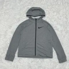 ナイキNIKEフルジップパーカー灰グレーMのサムネイル