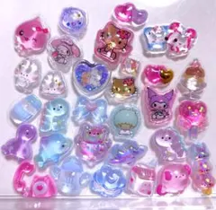 ボンボンドロップシール　ウォーターシール　おはじきシール　など * 30枚