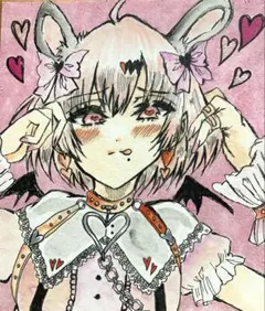 手描きアナログイラスト オリジナル【片重イ】