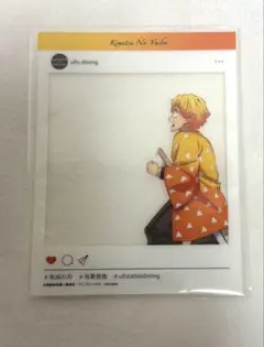 鬼滅の刃　SNS風アクリルキーホルダー 我妻善逸 SNS風アクリルキーホルダー 誕生祭2022 鬼滅の刃