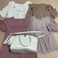 レディース トップスショルダーバック 5点セット