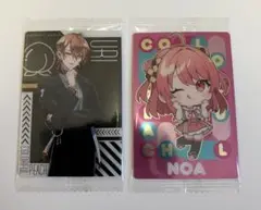 のあさんウエハース カラフルピーチ ウエハース [13.のあ(デフォルメイラストカード