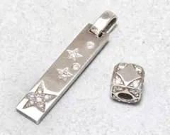 フォリフォリ　SILVERネックレストップ　二個セット　44027のサムネイル