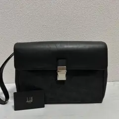 dunhill ダンヒル メンズ クラッチバッグ セカンドバッグ シルバー金具