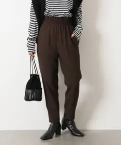 ウール カジュアルパンツ