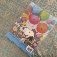 激レア!! スヌーピー A4クリアファイル バルーンデザイン非売品