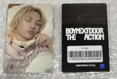 BOYNEXTDOOR The Action weverse ラキドロ ソンホ