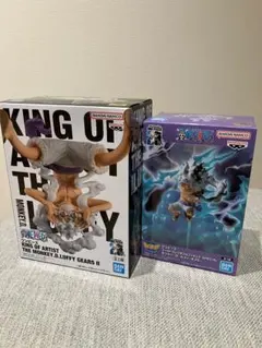 ワンピース　KING OF ARTIST　ワーコレ　ルフィ　2体セット