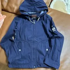 BLUE CROSS フード付きジャケット M ネイビー