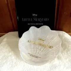 リトル・マーメイド プレート 貝殻　皿　トレイ　アクセサリー　ガラス　ディズニー