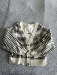 メゾピアノ　ポンポネット　女子M カーディガン