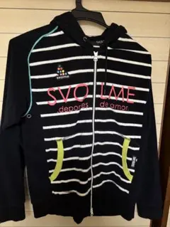 SVOLME ストライプフーディ Lサイズ