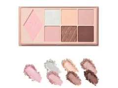 ウォンジョンヨ　W デイリームードアップパレット　01 ソフトモーブピンク