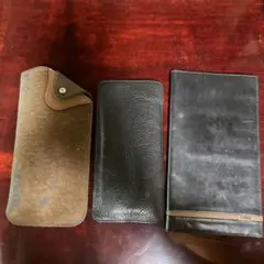 レザー小物3点セット
