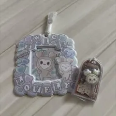 TWICE DAVELY フレーム＆キーホルダーセット